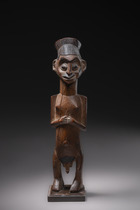Standing male figure, D. R. Congo, Yanzi / Teke, Size: H: 29 cm (H: 11.4 inch), ID: 3052574 - 3/5