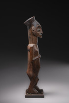 Standing male figure, D. R. Congo, Yanzi / Teke, Size: H: 29 cm (H: 11.4 inch), ID: 3052574 - 4/5