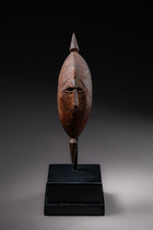 Maskette, Papua New Guinea - Ramu River, Size: H: 22,5 cm (H: 8.9 inch), ID: 3052624 - 3/5