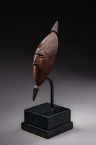 Maskette, Papua New Guinea - Ramu River, Size: H: 22,5 cm (H: 8.9 inch), ID: 3052624 - 4/5