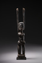 Figur mit erhobenen Armen, Mali, Dogon, Größe: H: 29,5 cm (H: 11.6 inch), ID: 3052571 - 2/5
