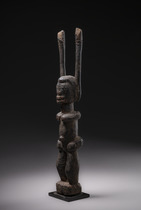Figur mit erhobenen Armen, Mali, Dogon, Größe: H: 29,5 cm (H: 11.6 inch), ID: 3052571 - 3/5