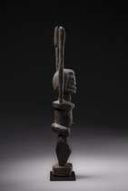 Figur mit erhobenen Armen, Mali, Dogon, Größe: H: 29,5 cm (H: 11.6 inch), ID: 3052571 - 4/5