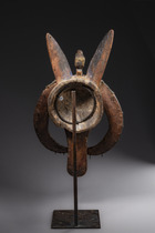 Zoomorphic mask, Nigeria, Igbo, Size: H: 57 cm (H: 22.4 inch), ID: 3052644 - 5/5