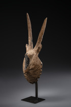 Masque zoomorphe, Mali, Proto Dogon / Tellem, Taille: H: 42 cm (H: 16.5 inch), ID: 3052620 - 2/5