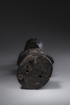 Anthropomorphic power figure "nkishi" (pl. "mankishi"), D. R. Congo, Songye, Size: H: 59,5 cm (H: 23.4 inch), ID: 3052634 - 2/6