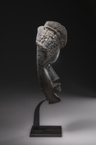 Masque "geh-naw" de la société "chu-den-zo", Libéria, Bassa, Taille: H: 27 cm (H: 10.6 inch), ID: 3052585 - 4/5