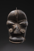 Anthropozoomorphic mask, Côte d'Ivoire, Ngere, Size: H: 25 cm (H: 9.8 inch), ID: 3052586 - 3/5