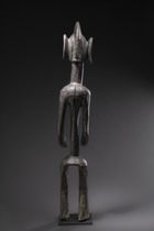 Anthropomorphic figure "jagana", Nigeria, Mumuye,, Size: H: 84 cm (H: 33.1 inch), ID: 3052588 - 5/5