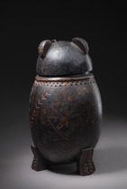 Behälter mit Deckel, Südafrika, Tswana / Matabele (Ndebele), Größe: H: 32 cm (H: 12.6 inch), ID: 3052575 - 2/6