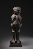 Standing figure, Cameroon / Nigeria, Mfumte / Kaka / Mambila, Size: H: 47 cm (H: 18.5 inch), ID: 3052579 - 3/5