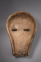 Mask "kifwebe", female type "kikashi", D. R. Congo, Songye, Size: H: 28 cm (H: 11.0 inch), ID: 3052576 - 5/5