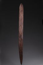 Table sacrée "tjuringa" ("churinga", "tjurunga"), Australie, Taille: H: 124,5 cm B: 9 cm (H: 49.0 inch B: 3.5 inch), ID: 3052617 - 3/3