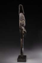 Suspension hook  "samban" or "tshambwan", Papua New Guinea - East Sepik Province, Iatmul, Size: H: 46,6 cm (H: 18.3 inch), ID: 3052613 - 4/5