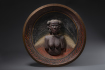 Two memorial plaques, Madagascar, Sakalava, Size: D: 56 cm & 57 cm (D: 22.0 inch & 22.4 inch), ID: 3052641 - 2/8