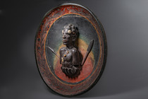 Two memorial plaques, Madagascar, Sakalava, Size: D: 56 cm & 57 cm (D: 22.0 inch & 22.4 inch), ID: 3052641 - 5/8