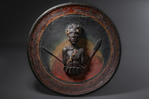 Two memorial plaques, Madagascar, Sakalava, Size: D: 56 cm & 57 cm (D: 22.0 inch & 22.4 inch), ID: 3052641 - 6/8