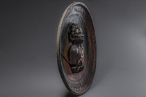 Two memorial plaques, Madagascar, Sakalava, Size: D: 56 cm & 57 cm (D: 22.0 inch & 22.4 inch), ID: 3052641 - 7/8