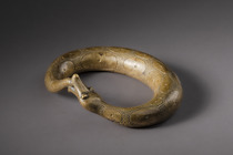 Snake, Benin, Fon, Size: L: 13 cm H: 9,5 cm D: 8,5 cm (L: 5.1 inch H: 3.7 inch D: 3.3 inch), ID: 3052601 - 2/5