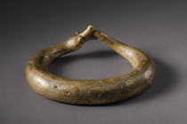 Snake, Benin, Fon, Size: L: 13 cm H: 9,5 cm D: 8,5 cm (L: 5.1 inch H: 3.7 inch D: 3.3 inch), ID: 3052601 - 4/5