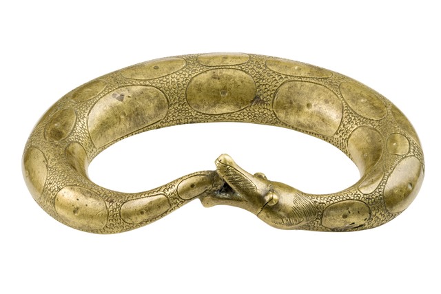Snake, Benin, Fon, Size: L: 13 cm H: 9,5 cm D: 8,5 cm (L: 5.1 inch H: 3.7 inch D: 3.3 inch), ID: 3052601