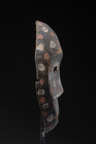 Anthropomorphe Gesichtsmaske, D. R. Kongo, Ituri, Größe: H: 21,5 cm (H: 8.5 inch), ID: 3052566 - 3/4