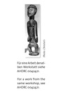 Standing female figure, D. R. Congo, Tabwa, Size: H: 36,5 cm (H: 14.4 inch), ID: 3052638 - 6/6