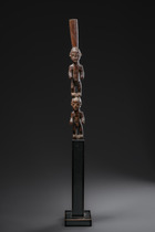 Stab, Burkina Faso, Bwa, Größe: H: 92 cm (H: 36.2 inch), ID: 3052639 - 2/4