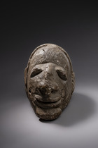 Sculpture de tête anthropomorphe "mahen yafe", Sierra Leone, Sapi, Taille: H: 16 cm L: 20,5 cm (H: 6.3 inch L: 8.1 inch), ID: 3052570 - 6/7