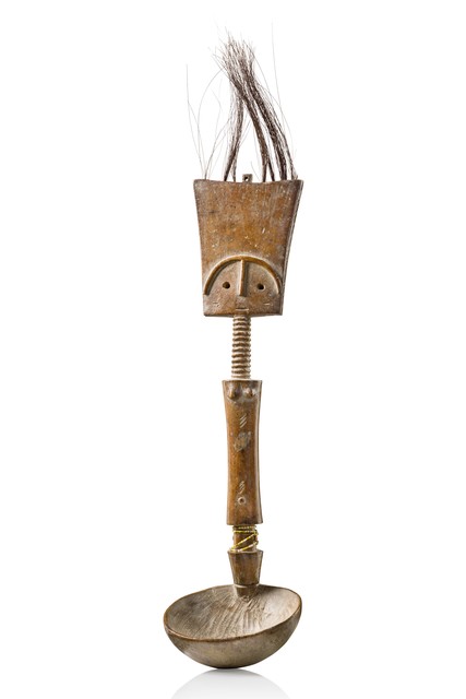 Spoon, Ghana, Fante, Size: H: 34  cm (H: 34  cm), ID: 3052569