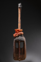 Straußenmaske, Mali, Dogon, Größe: H: 74 cm (H: 29.1 inch), ID: 3052567 - 2/5