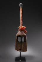 Straußenmaske, Mali, Dogon, Größe: H: 74 cm (H: 29.1 inch), ID: 3052567 - 5/5