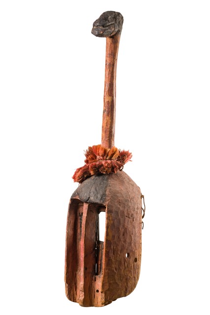Masque d'autruche, Mali, Dogon, Taille: H: 74 cm (H: 29.1 inch), ID: 3052567