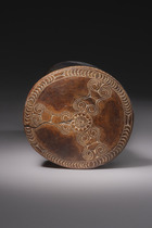 Figure accroupie avec cimier circulaire, Papouasie-Nouvelle-Guinée - région de Massim, Taille: H: 30 cm (H: 11.8 inch), ID: 3052581 - 6/7