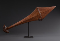 Massue "supe", Îles Salomon - Malaita, Taille: L: 81 cm (L: 31.9 inch), ID: 3052583 - 2/3