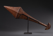 Massue "supe", Îles Salomon - Malaita, Taille: L: 81 cm (L: 31.9 inch), ID: 3052583 - 3/3