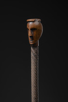 Bâton anthropomorphe de danse ou cérémonial, Afrique du Sud, Zoulou, Taille: L: 75 cm (L: 29.5 inch), ID: 3052591 - 2/5