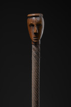 Bâton anthropomorphe de danse ou cérémonial, Afrique du Sud, Zoulou, Taille: L: 75 cm (L: 29.5 inch), ID: 3052591 - 3/5