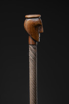 Bâton anthropomorphe de danse ou cérémonial, Afrique du Sud, Zoulou, Taille: L: 75 cm (L: 29.5 inch), ID: 3052591 - 4/5