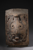 Ornement de pignon "pandilati" ou "dila paung", Indonésie - Sumatra, Toba - Batak, Taille: H: 46 cm B: 37 cm (H: 18.1 inch B: 14.6 inch), ID: 3052587 - 2/3