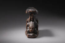 Support cervical, 19e siècle, Papouasie-Nouvelle - Guinée - Huon Golf - Îles Tami, Taille: H: 15,5 cm (H: 6.1 inch), ID: 3052593 - 6/7
