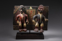 Three figurative wall panels, D. R. Congo, Kwango, Nkanu, ID: 3052606 - 5/14