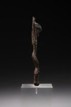 Idole eurasiatique (Adorant), 8e - 6e siècle av. J.-C., Asie occidentale, peuples des steppes, Taille: H: 6,2 cm (H: 2.4 inch), ID: 3052656 - 3/5