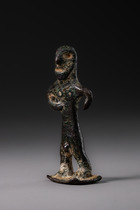 Figurine votive ibérique, env. le 6e - 5e siècle av. J.-C., Péninsule Ibérique, Taille: H: 5,2 cm (H: 2.0 inch), ID: 3052660 - 2/5