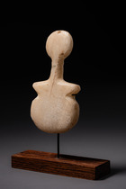 Idole violon (Variante du type "kusura"), env. 2700 - 2100 av. J.-C., Anatolie (Turquie d’Asie Mineure), Taille: H: 7,7 cm (H: 3.0 inch), ID: 3052662 - 2/5