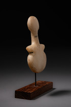 Idole violon (Variante du type "kusura"), env. 2700 - 2100 av. J.-C., Anatolie (Turquie d’Asie Mineure), Taille: H: 7,7 cm (H: 3.0 inch), ID: 3052662 - 3/5