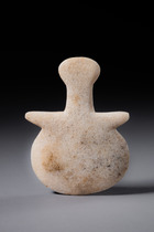 Idol vom "Kusura-Beycesultan"- Typus, Bronzezeit, ca. 2700 - 2100 v. Chr., Anatolien, Beycesultan, Größe: H: 8,9 cm (H: 3.5 inch), ID: 3052665 - 2/3