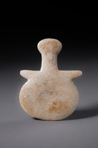 Idol vom "Kusura-Beycesultan"- Typus, Bronzezeit, ca. 2700 - 2100 v. Chr., Anatolien, Beycesultan, Größe: H: 8,9 cm (H: 3.5 inch), ID: 3052665 - 3/3