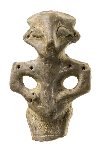 Idole Vinca, 5ème millénaire av. J.-C., Région danubienne, Balkans, Taille: H: 6,8 cm (H: 2.7 inch), ID: 3052668