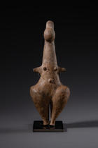 Rare idole "Amlash", env. 1000 av. J.-C., Iran - Gilan, Amlash, Taille: H: 21 cm (H: 8.3 inch), ID: 3052669 - 3/5